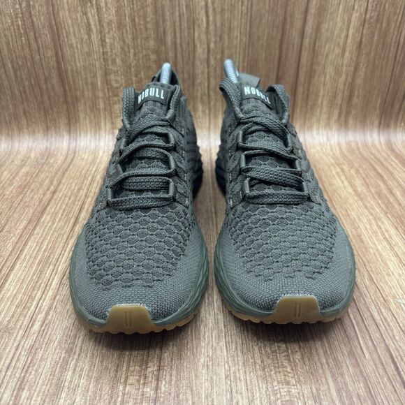 NOBULL Project Allday Knit Athletic GREEN Sneakers MENS 7.5 / WOMENS 9 WORN ONCE - Picture 4 of 9